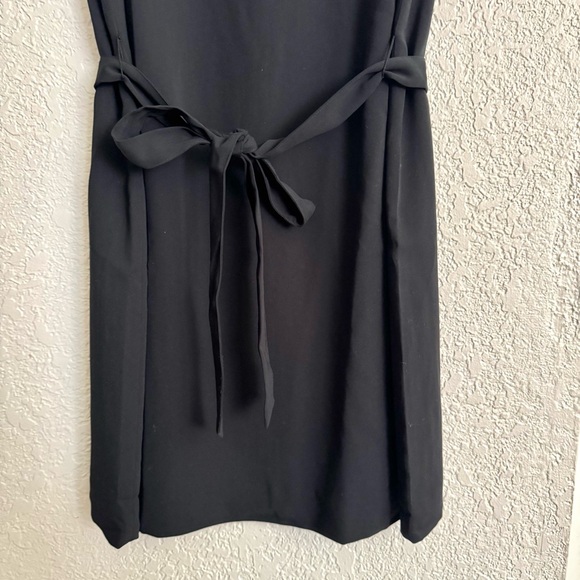 J. Crew Belted Suiting Dress Black Size 14 - Picture 6 of 8